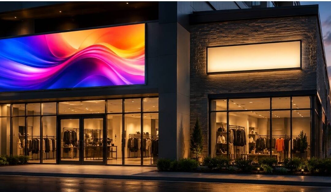 Ledwall o insegna luminosa? Quale scegliere per la tua attività